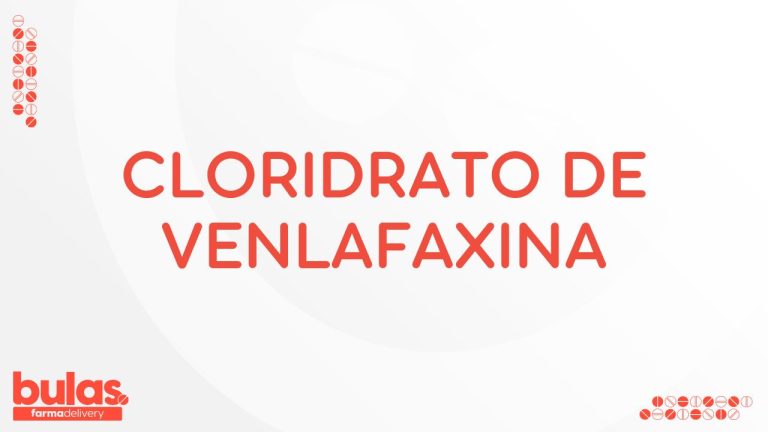 BULA CLORIDRATO DE VENLAFAXINA